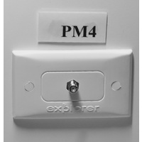 TV Outlet for Cavity Wall- PM4-P