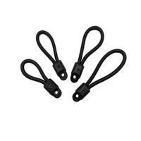 Bunji Loop &amp; Knob 190mm Black 4 Piece