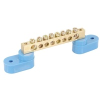 Machined Brass Busbar (8 way)