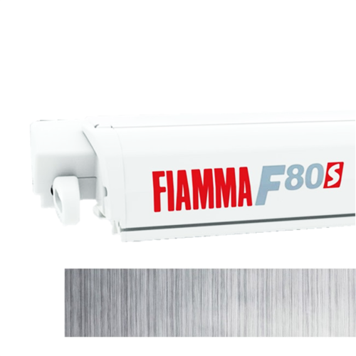FIAMMA F80s 320 POLAR WHITE AWNING - ROYAL GREY