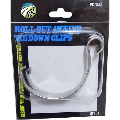 AWNING TIE DOWN CLIPS