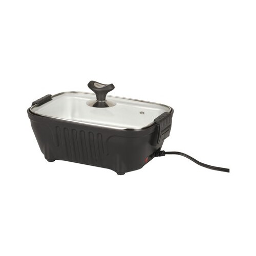 Rovin 12V Portable Lunch Stove with Glass Lid