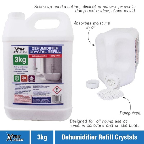 Dehumidifier Refill Crystals 3kg