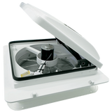 MaxxFan Plus with Thermostat, Power Lift, Rain Sensor and Remote 00-04540KIA