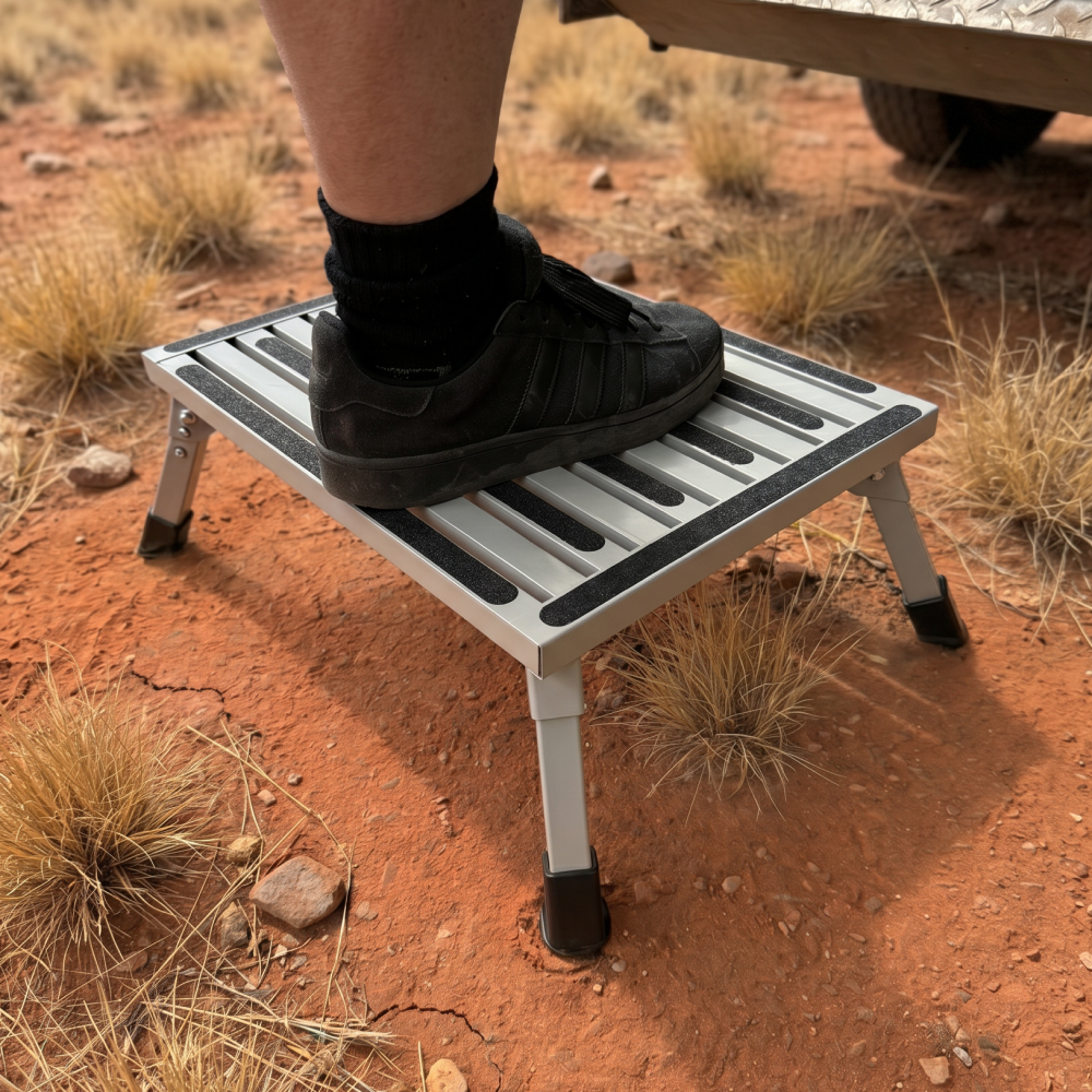Steel Folding Caravan Step