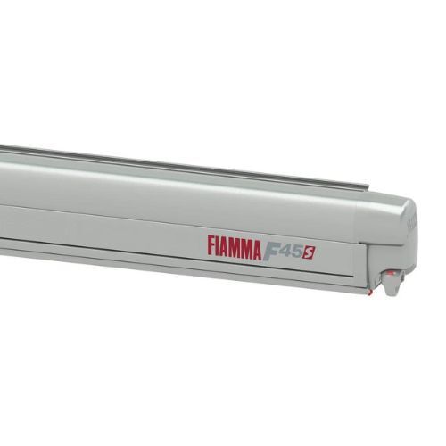 Fiamma F45 S 4M Awning - Titanium Case, Royal Grey Awning