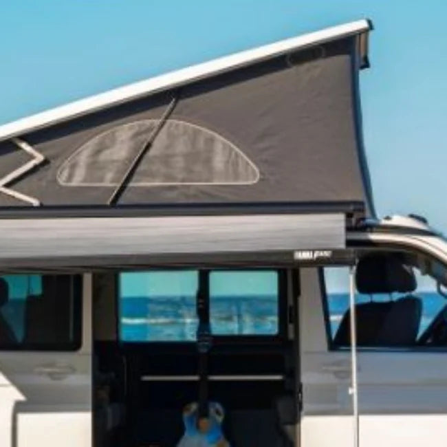 Fiamma F45 S 4M Awning - Titanium Case, Royal Grey Awning