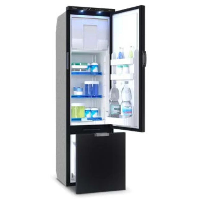Vitrifrigo SLIM150 CHR Fridge/Freezer - Black