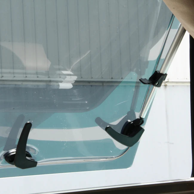 Camec Push Out Double Glazed Window - 1200W x 500H