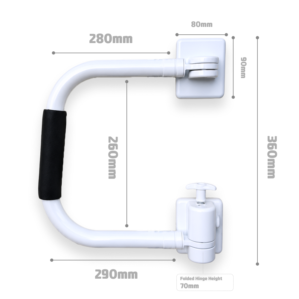Arm A Lock Security Door Handle