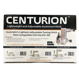 Centurion Lightweight 100mm Aluminium Adjustable Tow Hitch - 3500kg