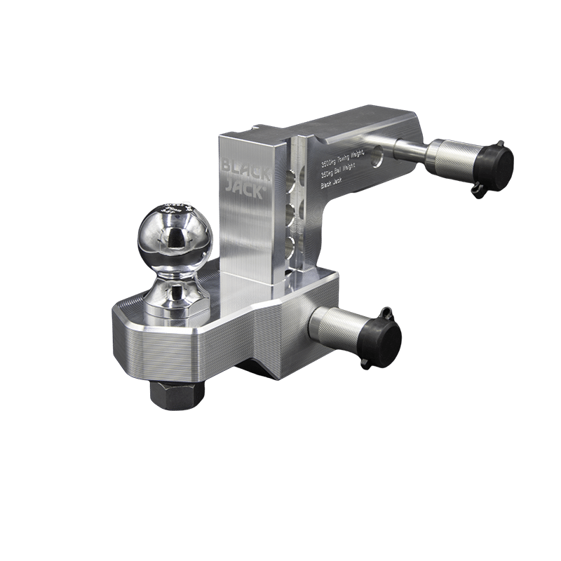 Centurion Lightweight 100mm Aluminium Adjustable Tow Hitch - 3500kg