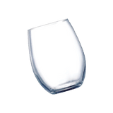 Crystal Clear Tritan Stemless White Wine Glasses 16oz - Set of 4