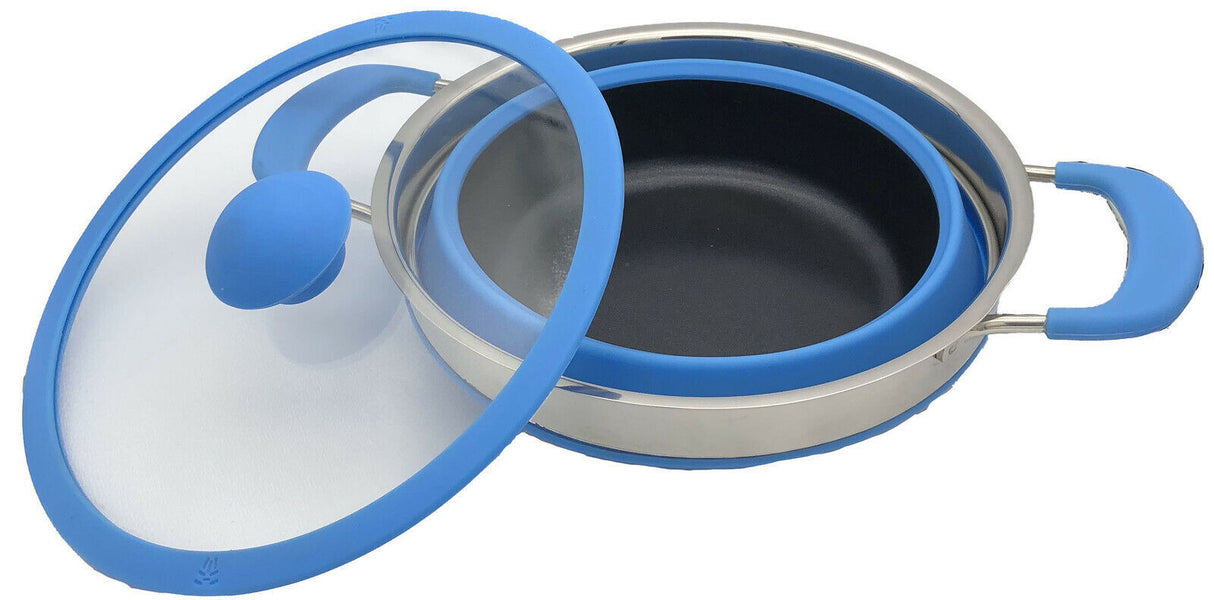 Non Stick 4L Collapsible Silicone Pot Large
