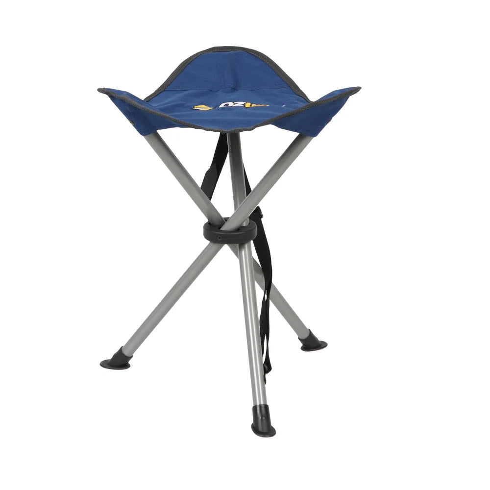 Oztrail 3 Leg Camping Stool - Navy