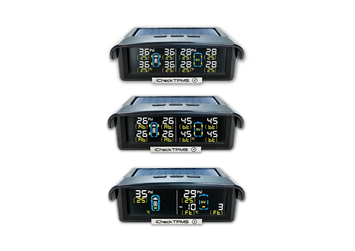 iCheck Tyre Pressure Monitoring System 4 Sensor Kit with App Control IC004A