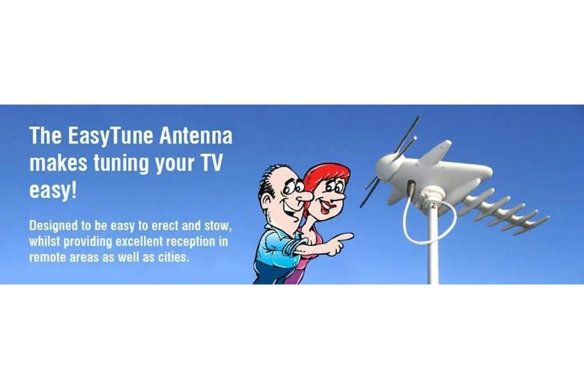 Aussievan Easy Tune Caravan TV Antenna