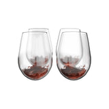 Tritan Stemless Wine Glasses 16oz - Set of 4