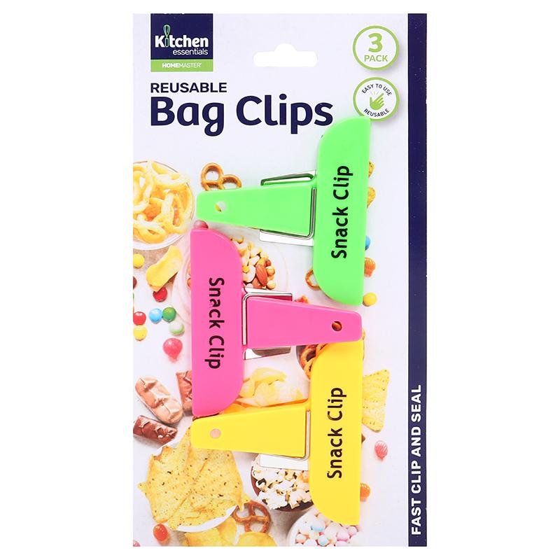 Bag Seal Clips 7.5x5.5cm 3pc