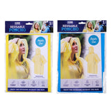 Poncho Reusable for Adults