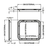 On the Go RV DS320 Tunnel Boot Slide