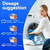 ECO FRIENDLY NO WASTE 25 LAUNDRY DETERGENT SHEETS