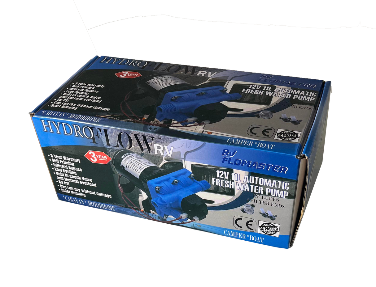 Fogatti Hot Water System Black Door + Free Pump