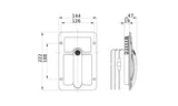 GRAB HANDLE LAMP AMBER LED - BLISTER