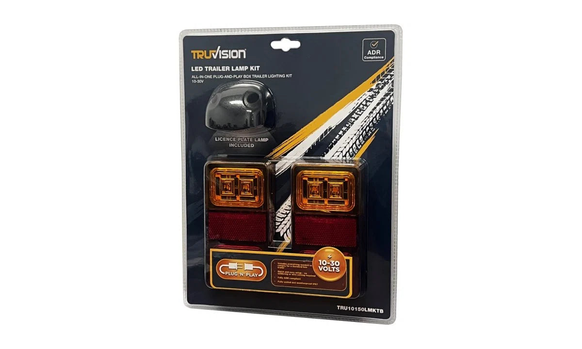 Rect Trailer Lamp Complete Kit 10-30V Blister