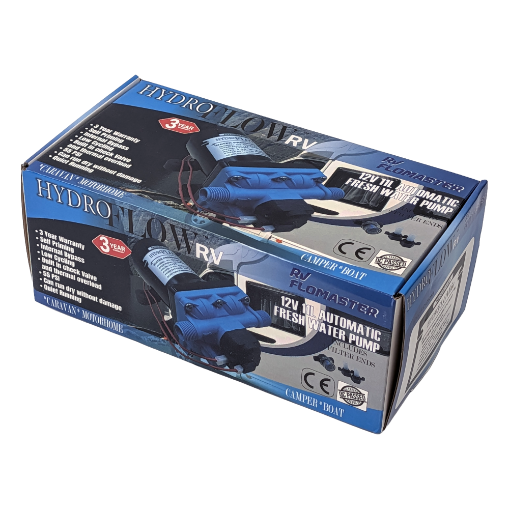 Hydroflow 12V 11 litre Automatic Pump