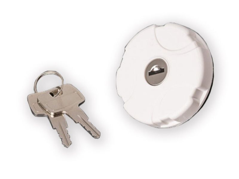 Fiamma Cap & Key Only T/S White Water Filler