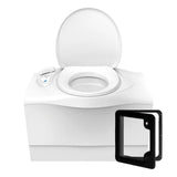 Thetford C403C Cassette Toilet Left Hand Black service door #3