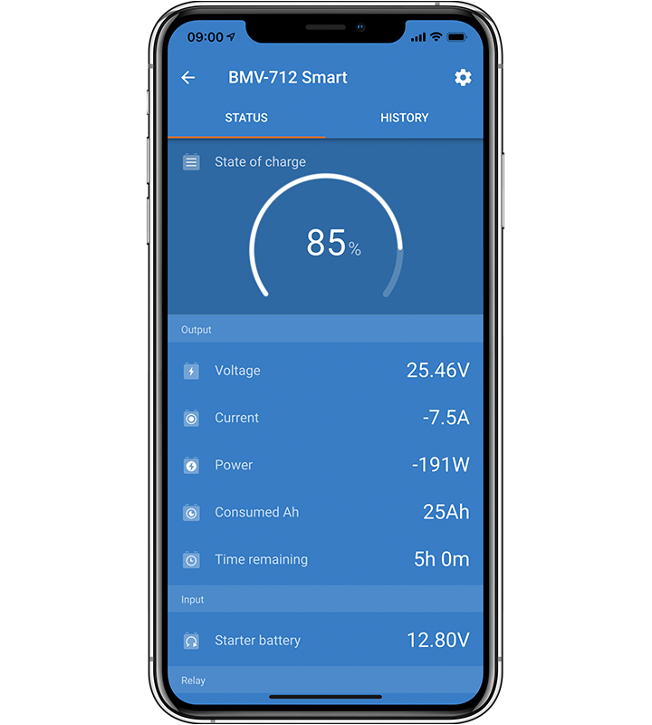 Victron Energy BMV-712 Battery Monitor w/Bluetooth