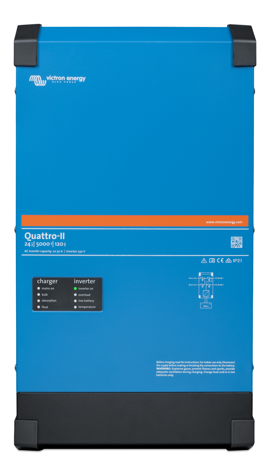 Victron Energy  Quattro-II 24/5000/120-50/50 230V