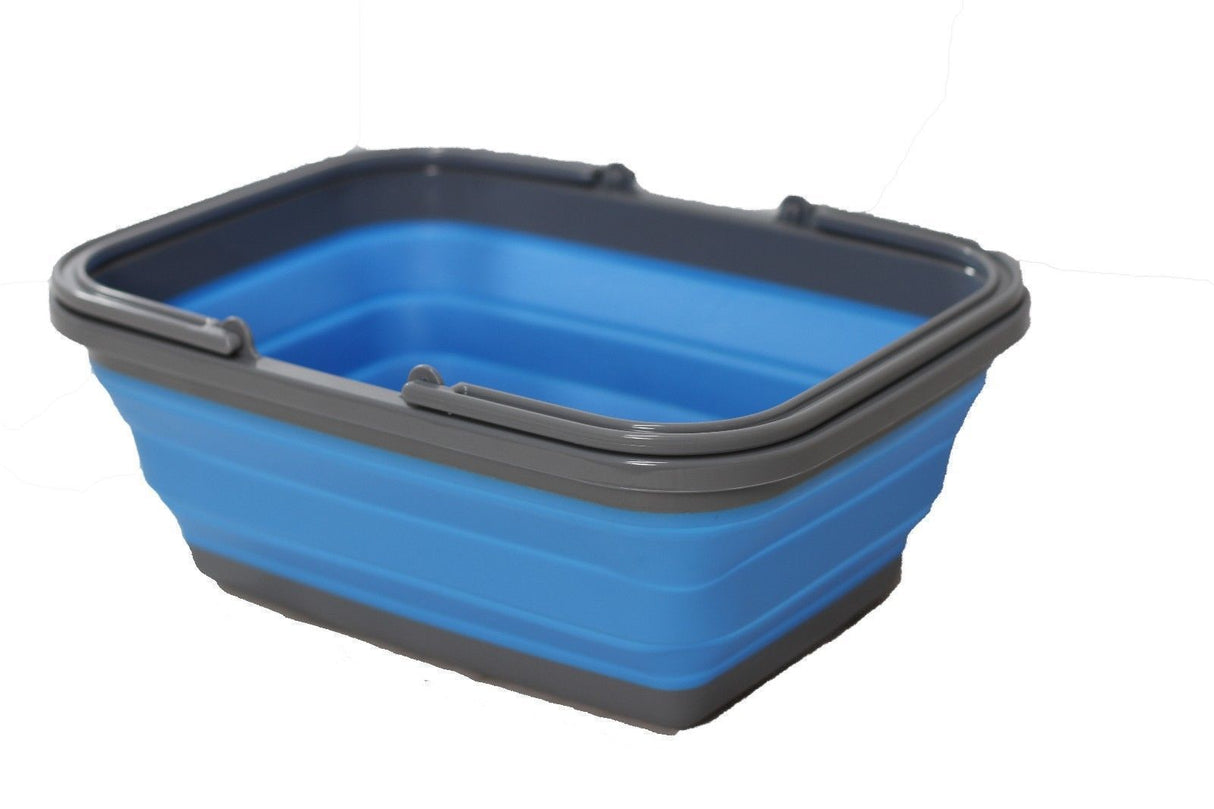 Collapsible Silicone Basket with Handles
