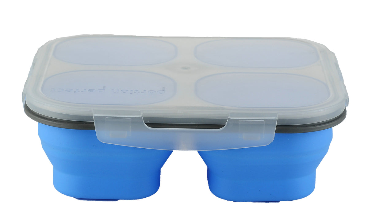 Four Compartment Collapsible Silicone 4 Compartment Storage Container – Award RV Superstore