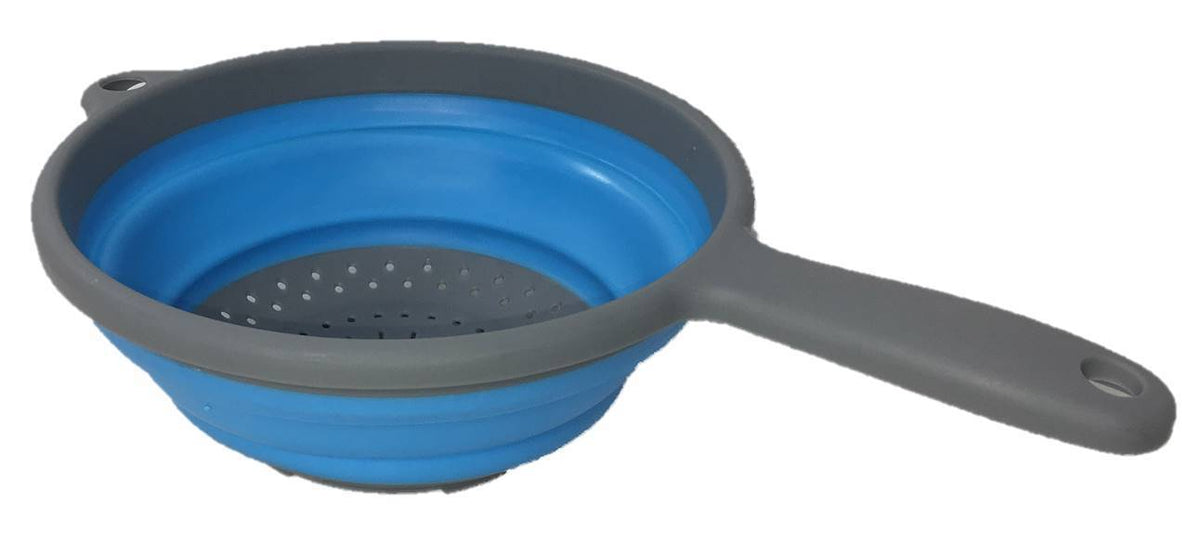 Collapsible Silicone Colander with Handle – Award RV Superstore