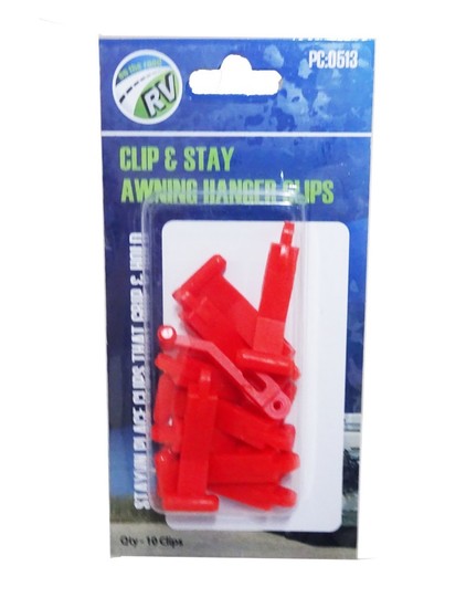 Clip & Stay Awning Hanger Clips 10 Pck – Award RV Superstore