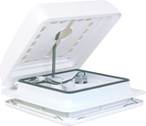 OZVENT 12V Shower Hatch with Fan LED Light 280 x 280mm