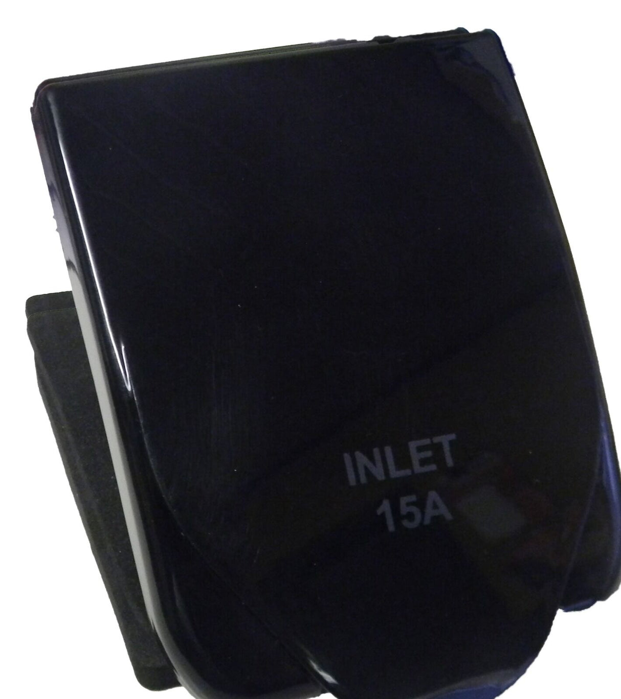 AUSTRALIAN RV 15AMP POWER INLET BLACK