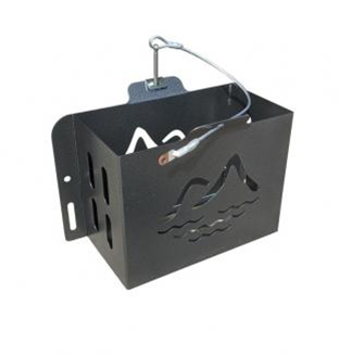 Jerry Can Holder - Side Flange Bolt on Hammertone