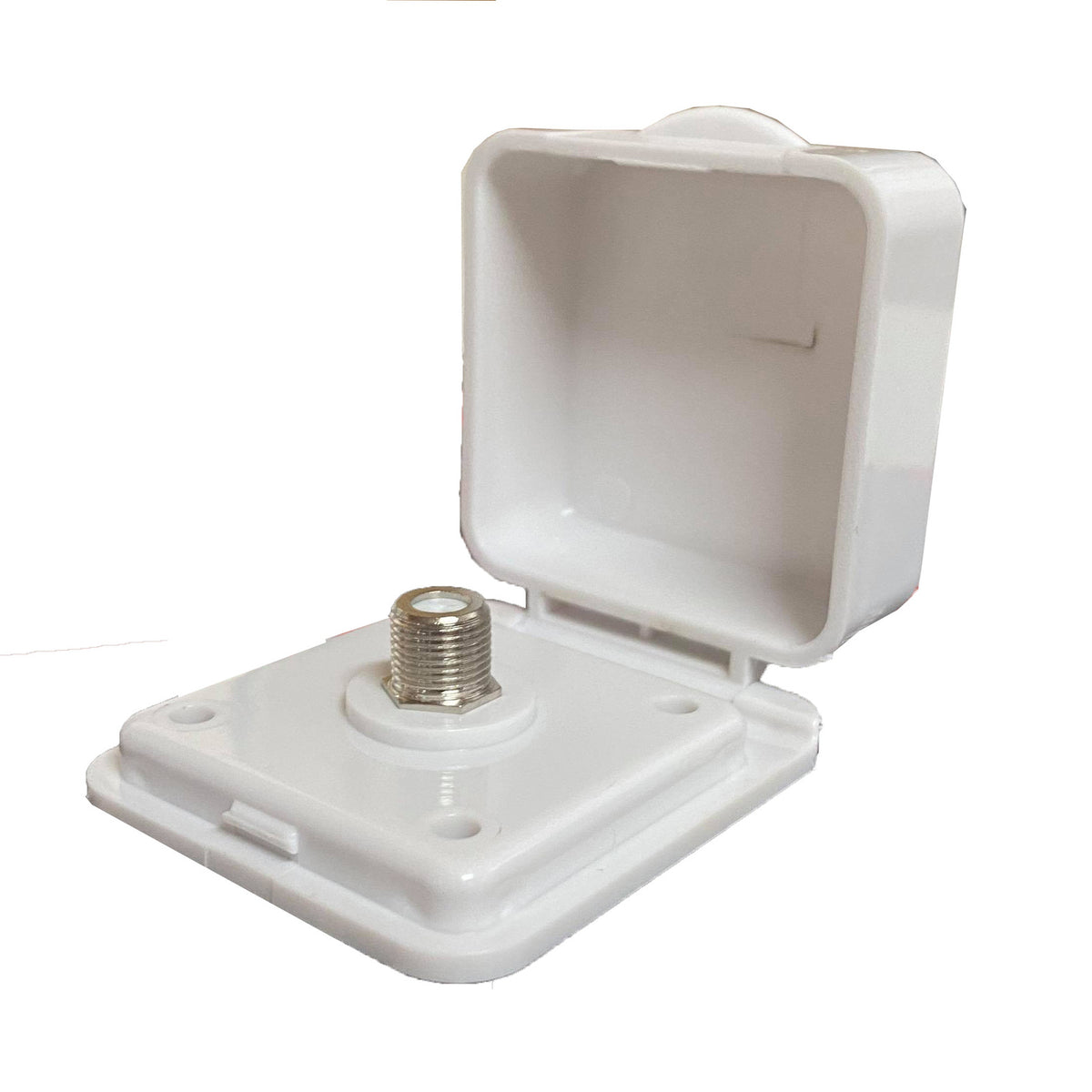 Square TV Inlet - White – Award RV Superstore