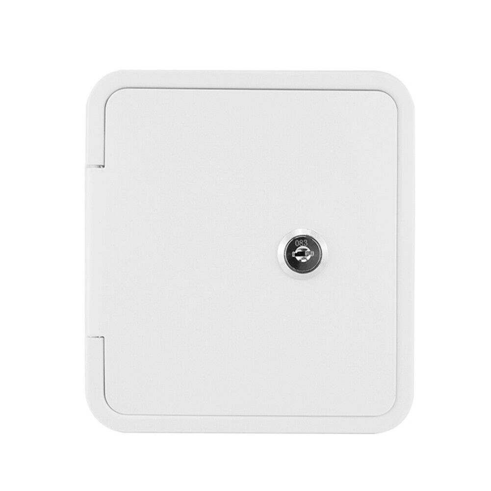 RV Flomaster Gravity Water Inlet Hatch - White