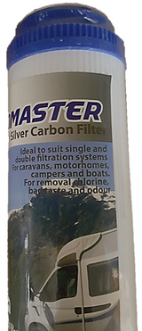 RV Flomaster Granular Silver Carbon Filter Cartridge