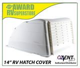 Ozvent hatch Vent Cover 14" - White