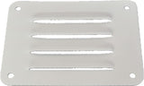Ozvent Ventilation Grill Louvre White 100mm x 75mm
