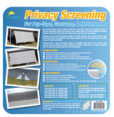 CARAVAN PRIVACY SCREEN 1.8 X 4.6M GREY