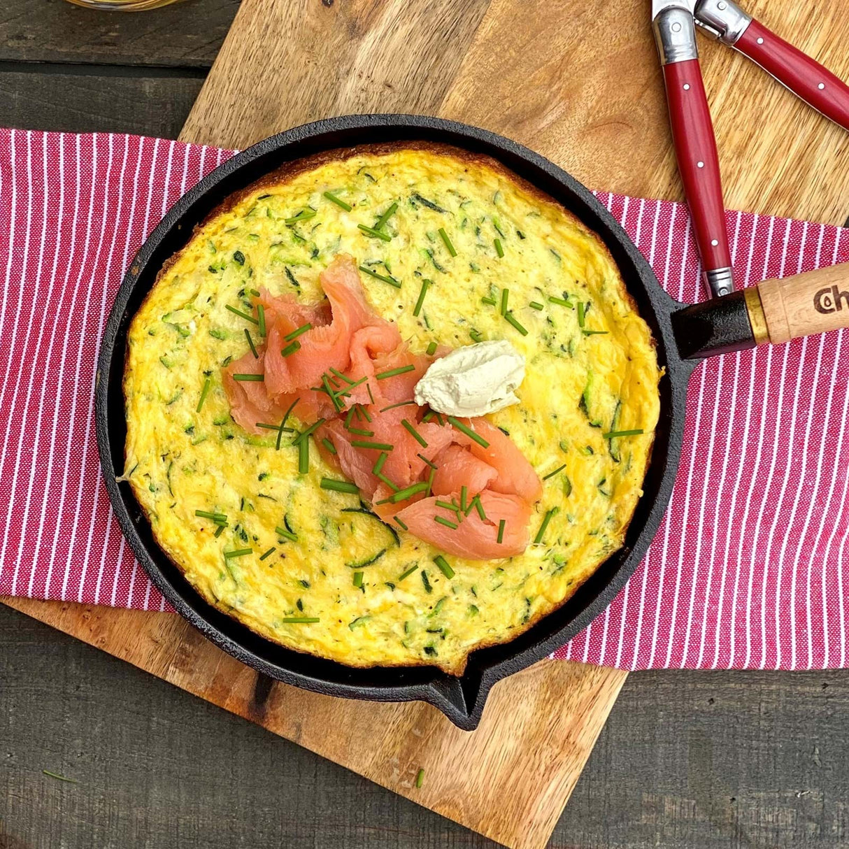 Charmate Cast Iron Frypan 30cm Round