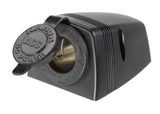 NARVA Surface Mount Accessory Socket - Black 81025BL