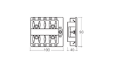 10 Way Fuse Block Standard Blade 54435